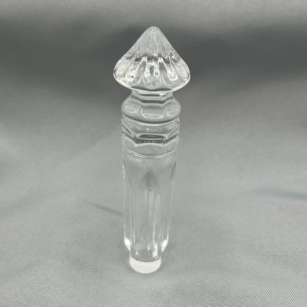 Vintage Ribbed Glass Decanter Cruet Stopper‎ 5